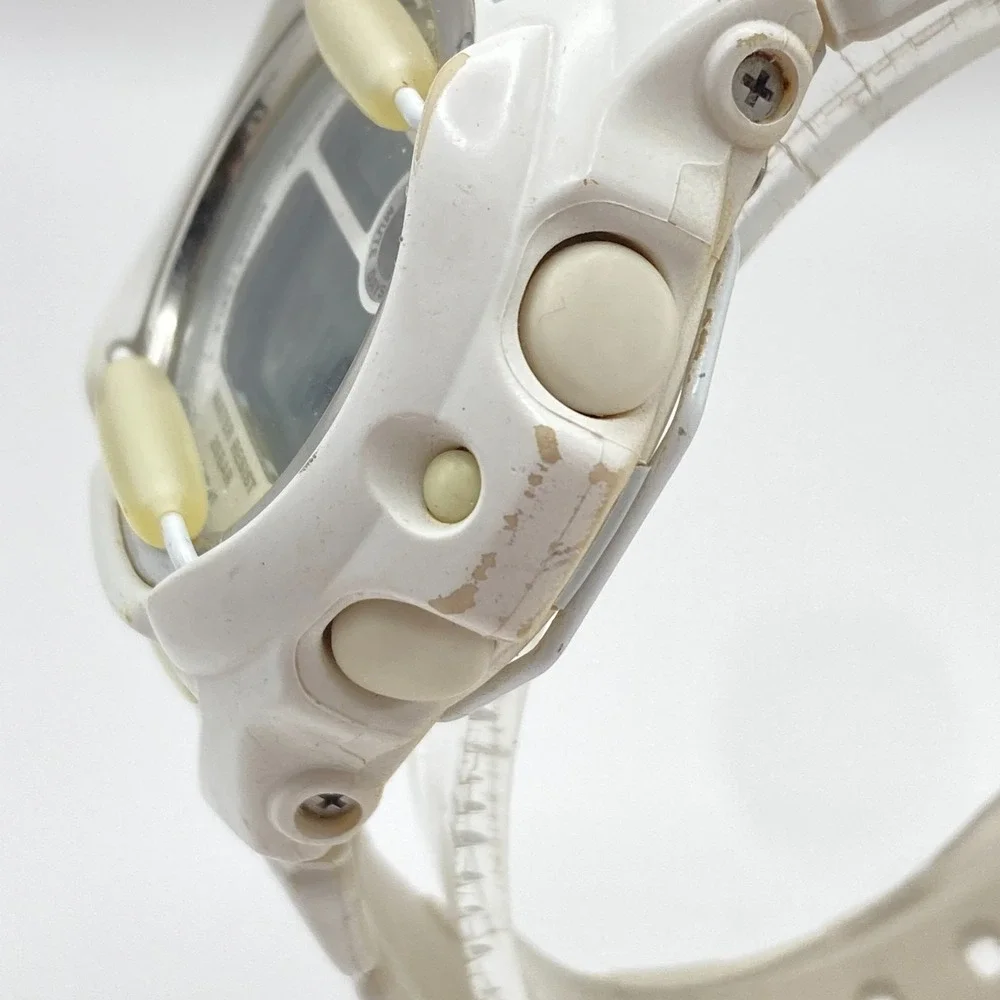 Casio Baby-G Womens Watch White Digital 3252 BG-169R World Time New Battery 8.5